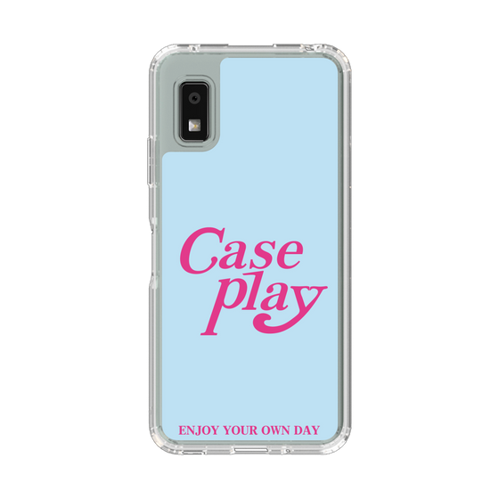 Slim Protection Case［ Original - ENJOY YOUR OWN DAY - Light Blue ］
