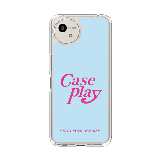 Slim Protection Case［ Original - ENJOY YOUR OWN DAY - Light Blue ］
