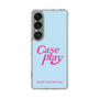 Slim Protection Case［ Original - ENJOY YOUR OWN DAY - Light Blue ］