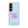 Slim Protection Case［ Original - ENJOY YOUR OWN DAY - Light Blue ］