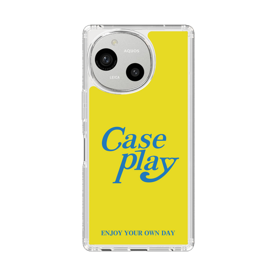 Slim Protection Case［ Original - ENJOY YOUR OWN DAY - Yellow ］