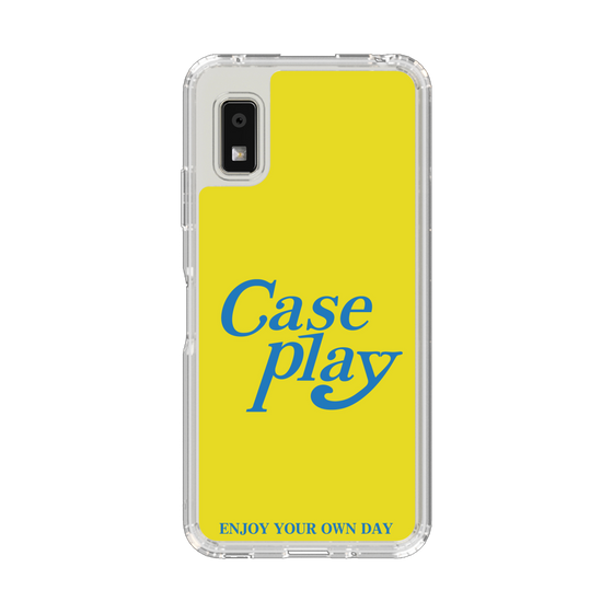 Slim Protection Case［ Original - ENJOY YOUR OWN DAY - Yellow ］