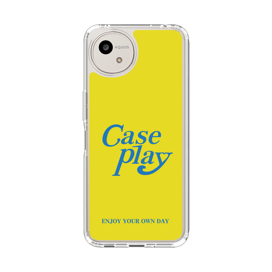 Slim Protection Case［ Original - ENJOY YOUR OWN DAY - Yellow ］