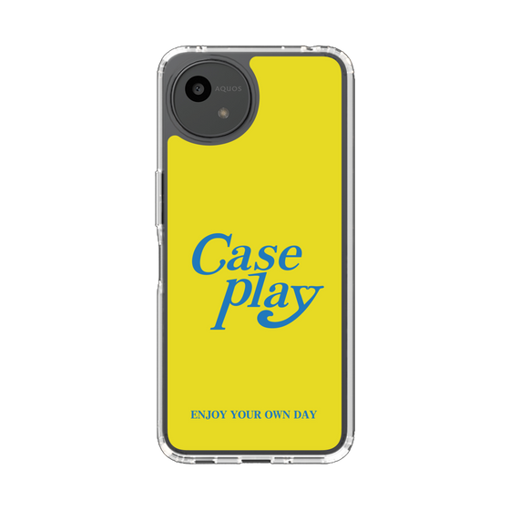 Slim Protection Case［ Original - ENJOY YOUR OWN DAY - Yellow ］
