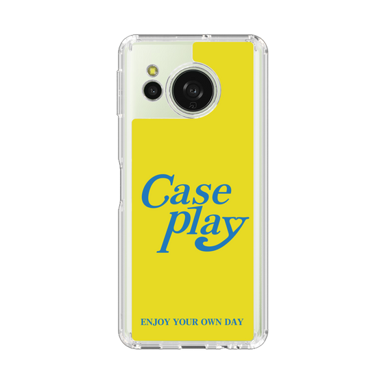 Slim Protection Case［ Original - ENJOY YOUR OWN DAY - Yellow ］