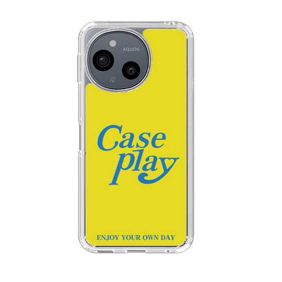 Slim Protection Case［ Original - ENJOY YOUR OWN DAY - Yellow ］