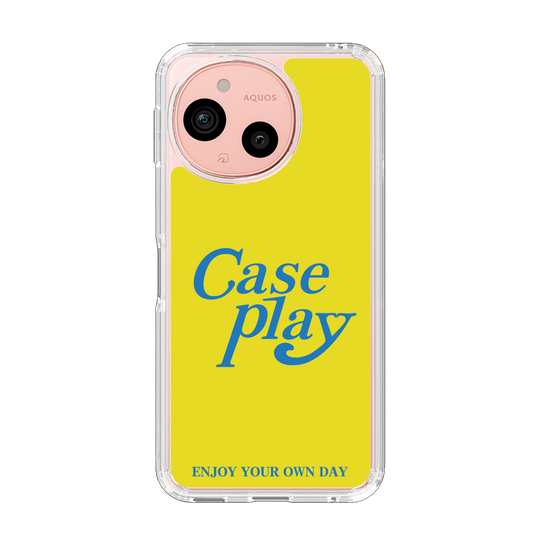 Slim Protection Case［ Original - ENJOY YOUR OWN DAY - Yellow ］