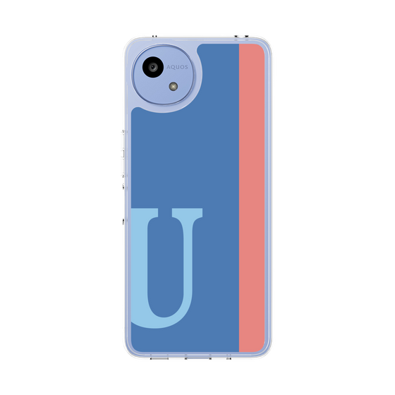 Slim Protection Case［ Original - initial color line - U blue ］