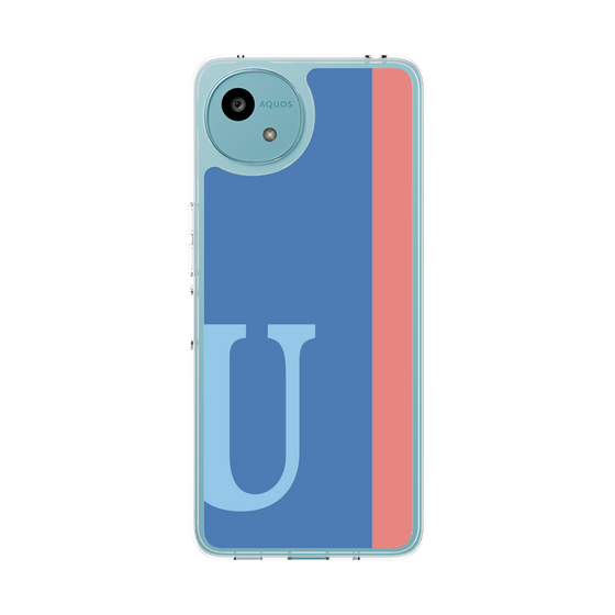 Slim Protection Case［ Original - initial color line - U blue ］