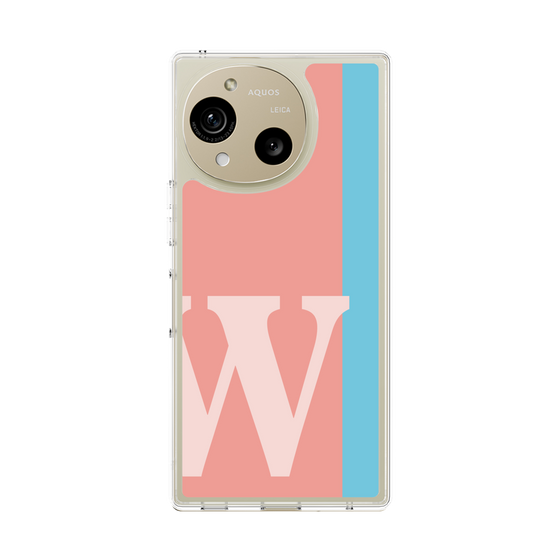 Slim Protection Case［ Original - initial color line - W pink ］