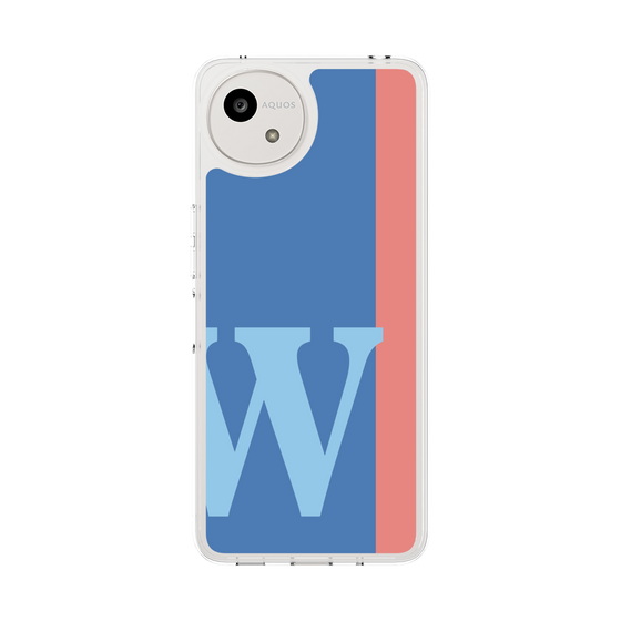 Slim Protection Case［ Original - initial color line - W blue ］