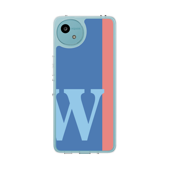 Slim Protection Case［ Original - initial color line - W blue ］