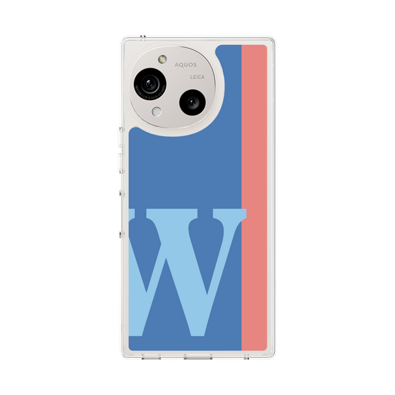 Slim Protection Case［ Original - initial color line - W blue ］