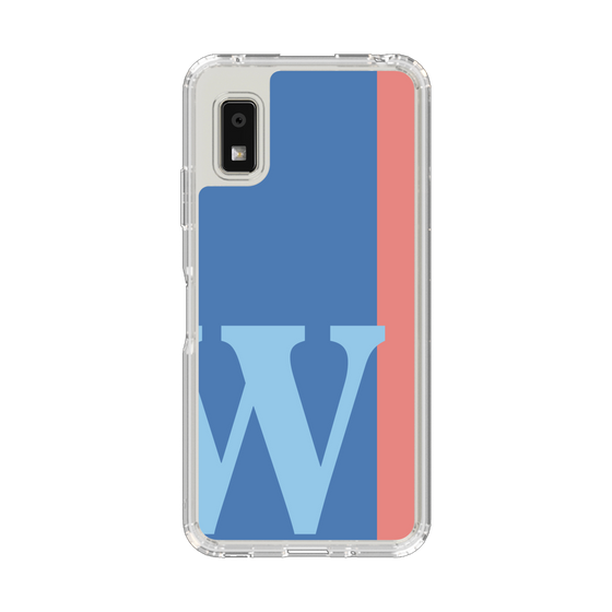 Slim Protection Case［ Original - initial color line - W blue ］