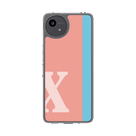 Slim Protection Case［ Original - initial color line - X pink ］