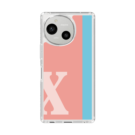 Slim Protection Case［ Original - initial color line - X pink ］