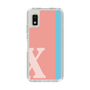 Slim Protection Case［ Original - initial color line - X pink ］