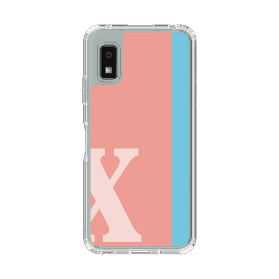 Slim Protection Case［ Original - initial color line - X pink ］