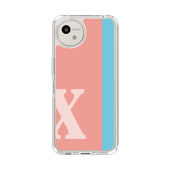 Slim Protection Case［ Original - initial color line - X pink ］