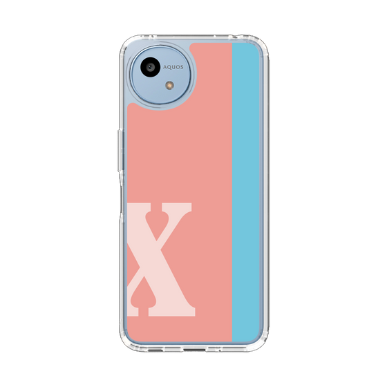 Slim Protection Case［ Original - initial color line - X pink ］
