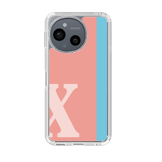 Slim Protection Case［ Original - initial color line - X pink ］