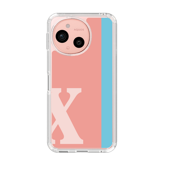 Slim Protection Case［ Original - initial color line - X pink ］
