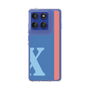 Slim Protection Case［ Original - initial color line - X blue ］