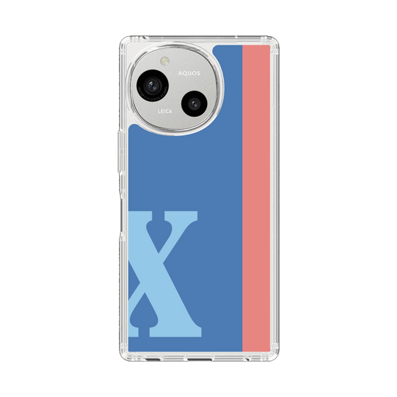 Slim Protection Case［ Original - initial color line - X blue ］