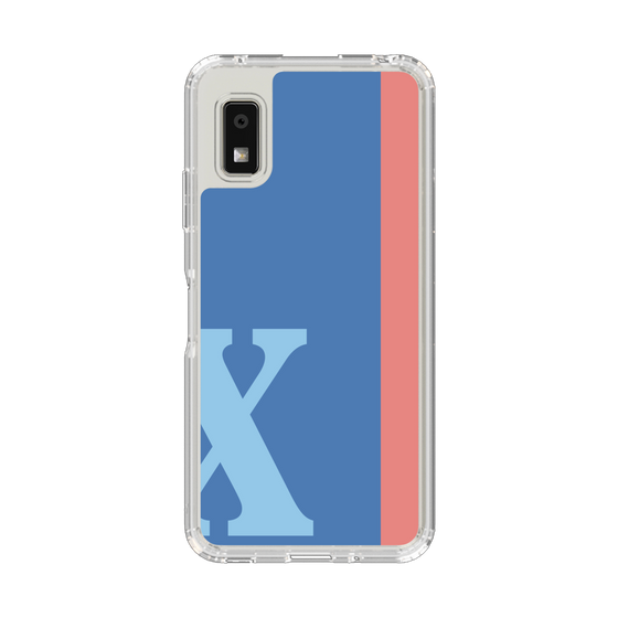 Slim Protection Case［ Original - initial color line - X blue ］