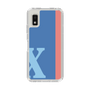 Slim Protection Case［ Original - initial color line - X blue ］