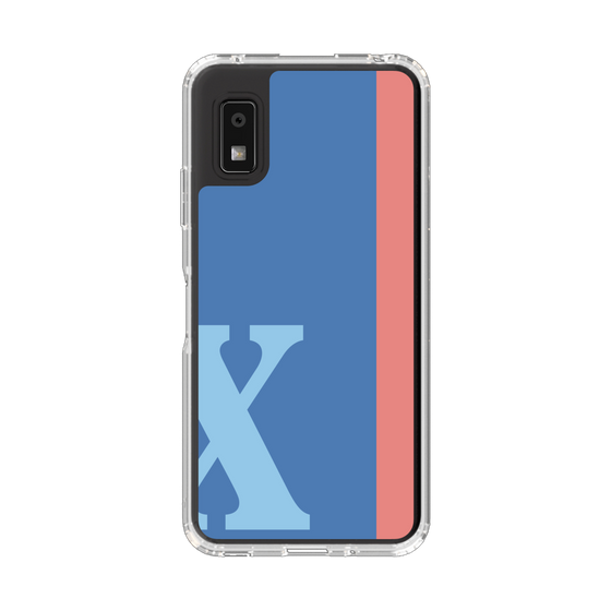 Slim Protection Case［ Original - initial color line - X blue ］