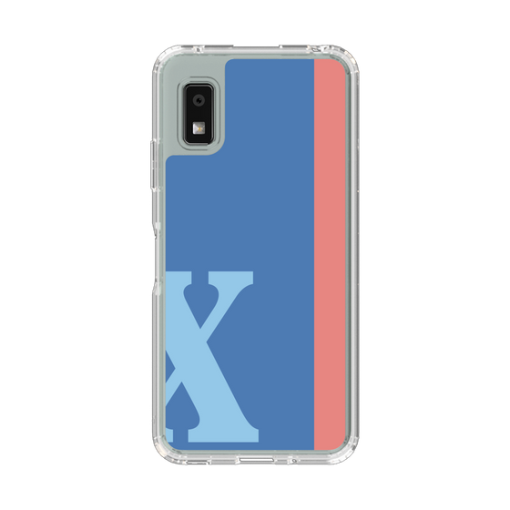Slim Protection Case［ Original - initial color line - X blue ］