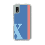 Slim Protection Case［ Original - initial color line - X blue ］