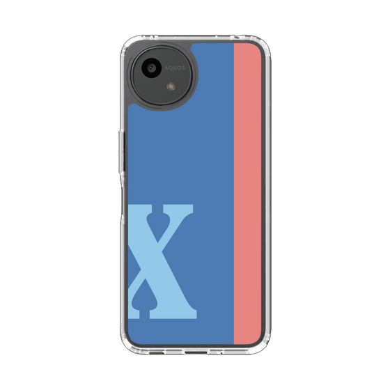 Slim Protection Case［ Original - initial color line - X blue ］