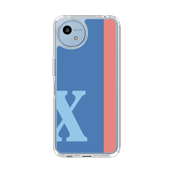 Slim Protection Case［ Original - initial color line - X blue ］