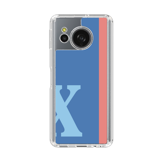 Slim Protection Case［ Original - initial color line - X blue ］