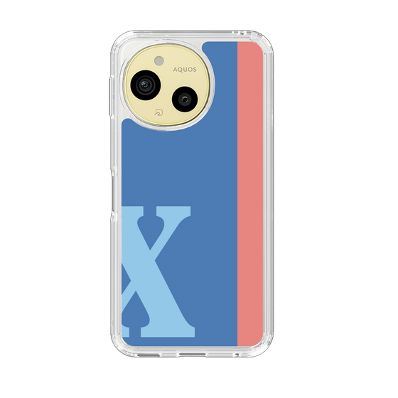 Slim Protection Case［ Original - initial color line - X blue ］