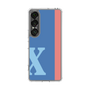 Slim Protection Case［ Original - initial color line - X blue ］