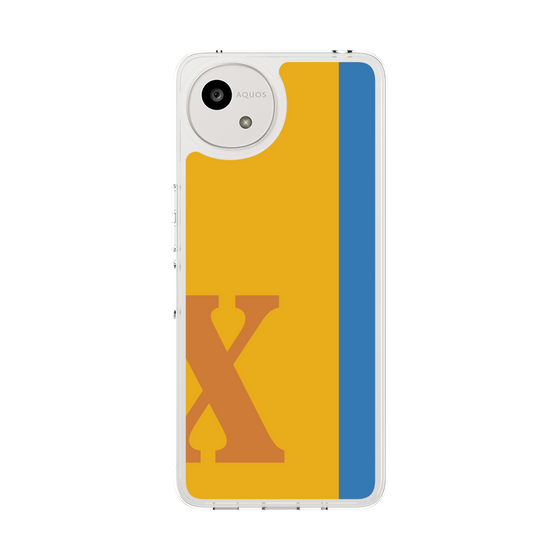 Slim Protection Case［ Original - initial color line - X orange ］