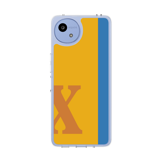 Slim Protection Case［ Original - initial color line - X orange ］