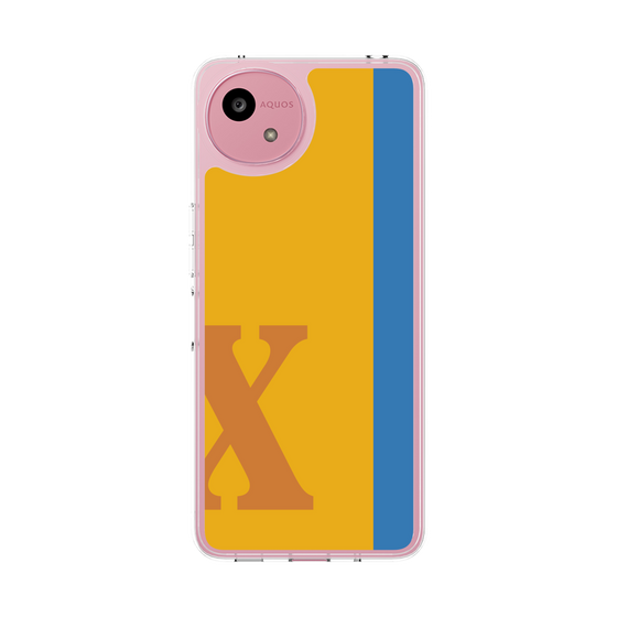 Slim Protection Case［ Original - initial color line - X orange ］