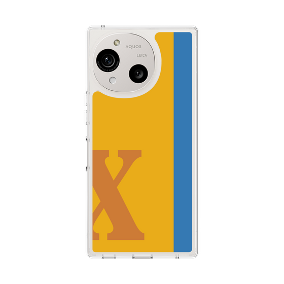 Slim Protection Case［ Original - initial color line - X orange ］