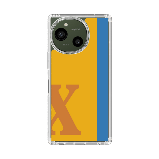 Slim Protection Case［ Original - initial color line - X orange ］