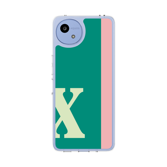 Slim Protection Case［ Original - initial color line - X green ］
