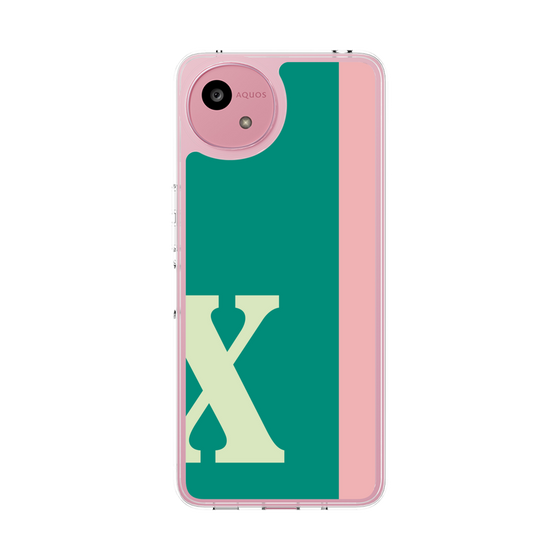 Slim Protection Case［ Original - initial color line - X green ］