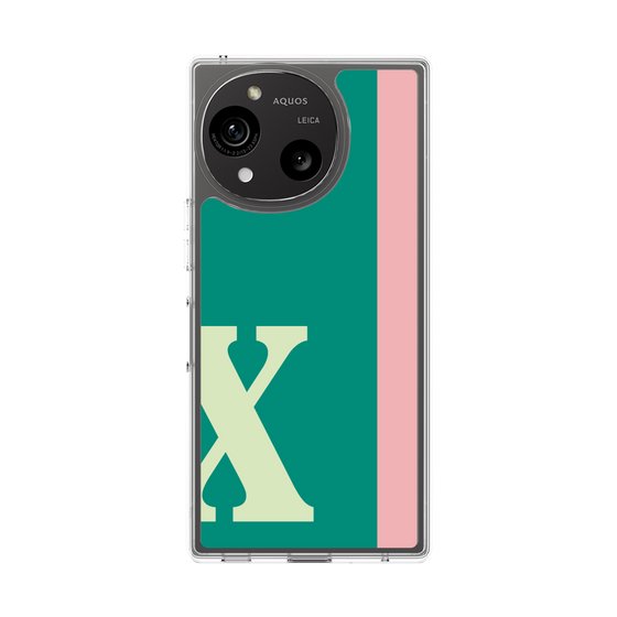 Slim Protection Case［ Original - initial color line - X green ］