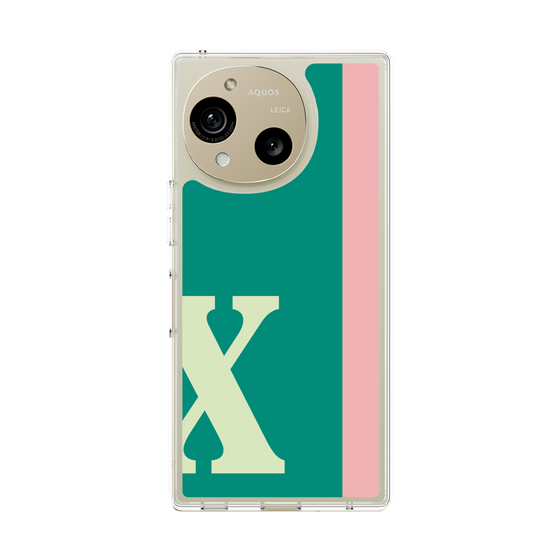 Slim Protection Case［ Original - initial color line - X green ］