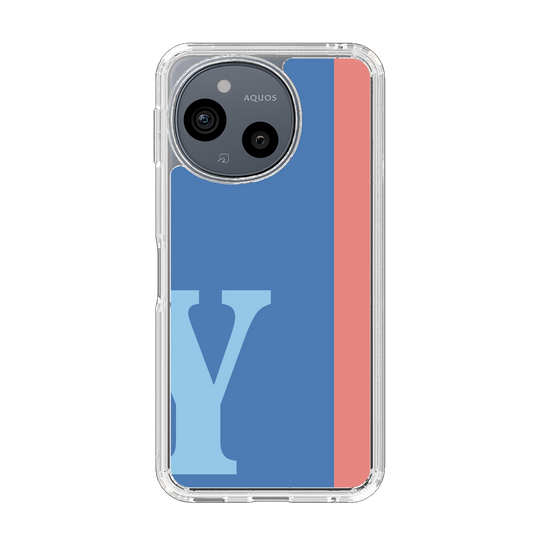 Slim Protection Case［ Original - initial color line - Y blue ］
