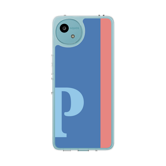 Slim Protection Case［ Original - initial color line - P blue ］