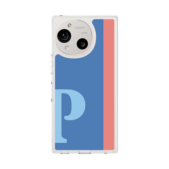 Slim Protection Case［ Original - initial color line - P blue ］
